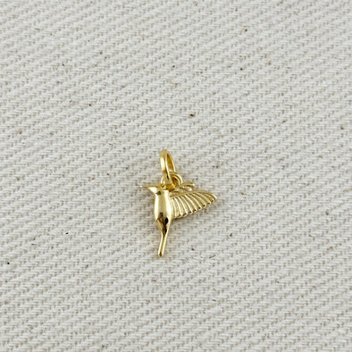 GoldFi - 18k Gold Filled Hummingbird Charm