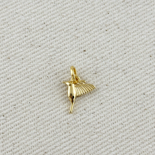 GoldFi - 18k Gold Filled Hummingbird Charm
