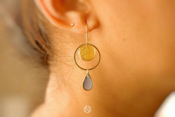 Naoi Galaxy Drop Earrings