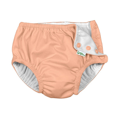 Green Sprouts Coral Snaps Swim Nappy