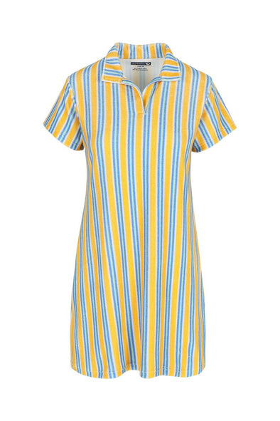 Lily-Balou Adult Bette Stripes Terry Polo Dress