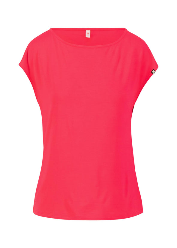 Blutsgeschwister Bold Ruby Red Breezy Flowgirl Top