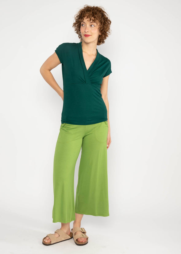 Blutsgeschwister Dense Forest Green Mon Cher Cache Coeur Top