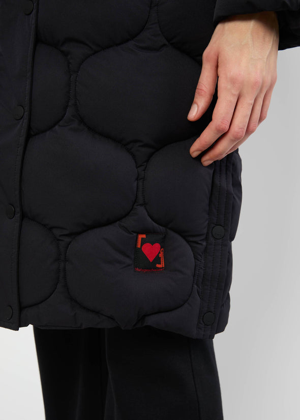 Blutsgeschwister Falling Into Black No Down Mister Winter Coat