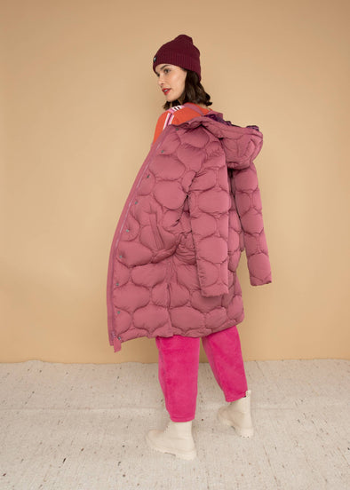 Blutsgeschwister Mauve Rose No Down Mister Winter Coat