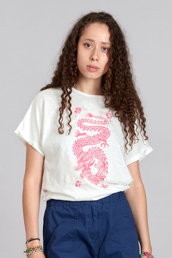 Komodo Dragon Off White T-Shirt