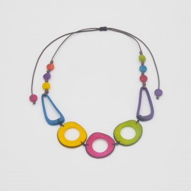 La Tagua Manufactura Multicoloured Agustina Necklace