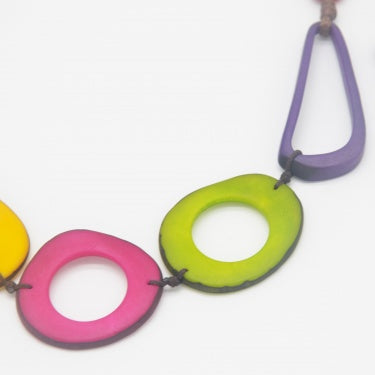 La Tagua Manufactura Multicoloured Agustina Necklace