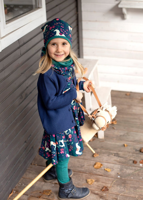 Enfant Terrible Horse Organic Cotton Skater Dress