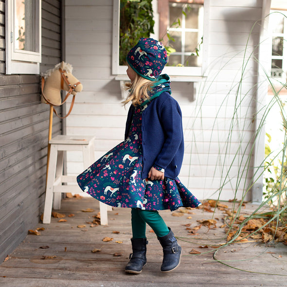 Enfant Terrible Horse Organic Cotton Skater Dress