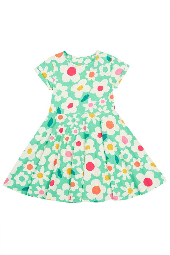 Frugi Daisy Field Spring Skater Dress