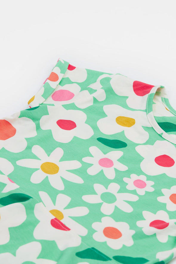 Frugi Daisy Field Spring Skater Dress