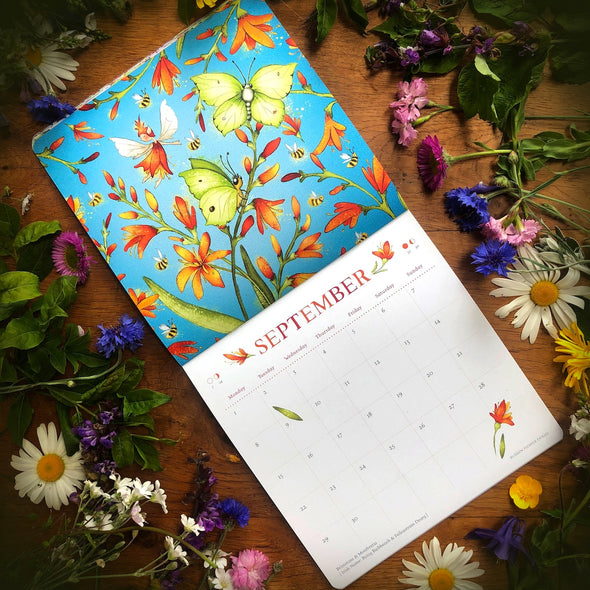 Burren Flower Fairies Wild Butterflies Calendar 2025