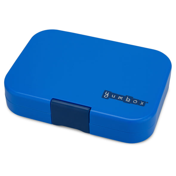 Yumbox Panino Surf Blue Lunchbox with Dinosaur Tray
