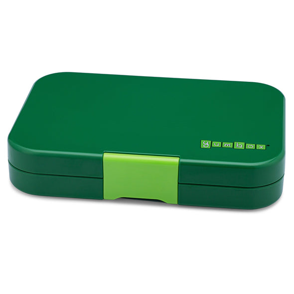 Yumbox Tapas 5 Compartment Palm Green Lunchbox with Jungle Tray