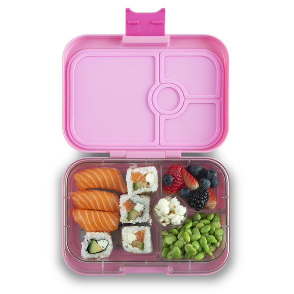 Yumbox Panino Power Pink Lunchbox with Unicorn Tray