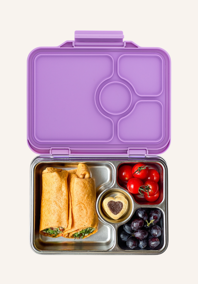 Yumbox Pret Stainless Steel 4-sections Lavande Purple
