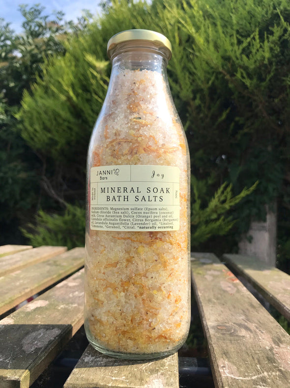 Janni Bars Joy Mineral Soak Bath Salts