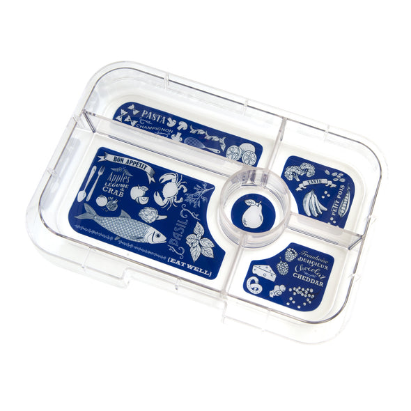 Yumbox Spare 5 Compartment Tray For Yumbox Tapas - Bon Appetit