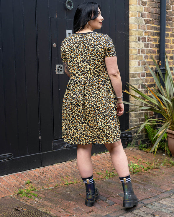 Rebel Romance Classic Leopard Smock Dress