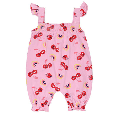 Lilly and Sid Sweet Cherry Short Playsuit