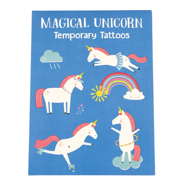 Rex of London Magical Unicorn Temporary Tattoos