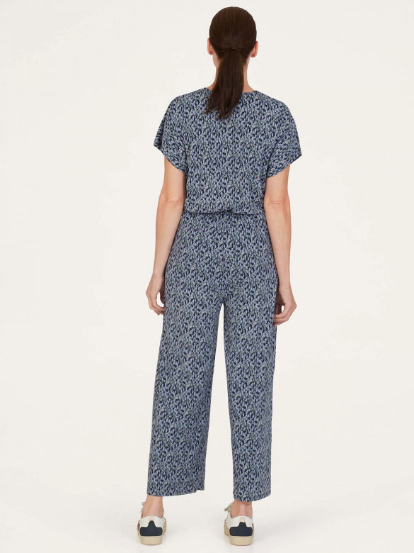 Thought Navy Marlee Wrap EcoVero Jumpsuit
