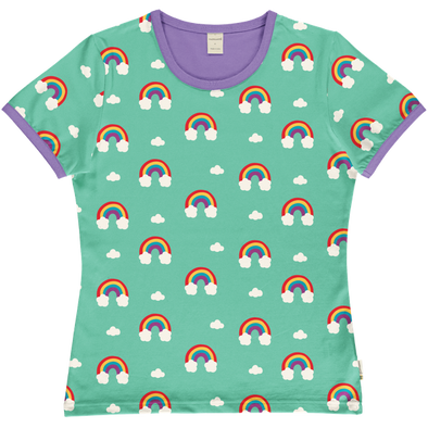 Maxomorra Rainbow Short Sleeve Top - Adult