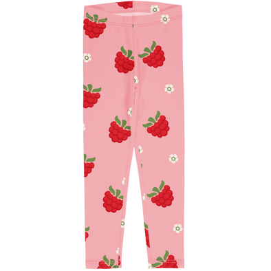 Maxomorra Raspberry Organic Cotton Leggings