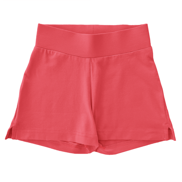 Maxomorra Red Organic Cotton Jersey Runner Shorts