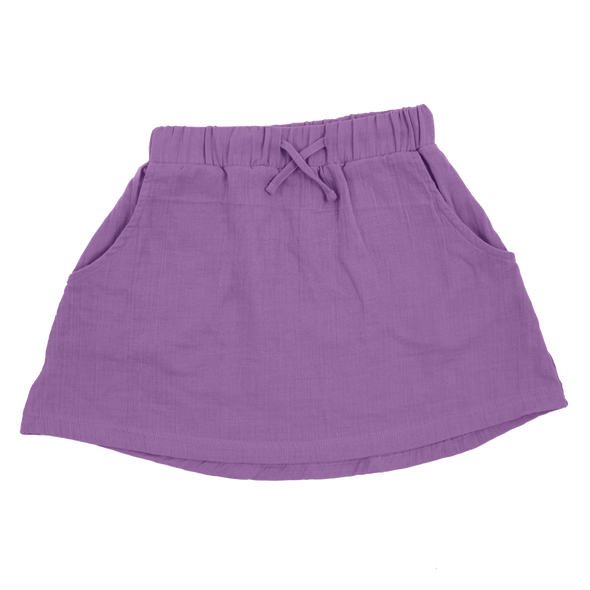 Maxomorra Purple Muslin Skirt