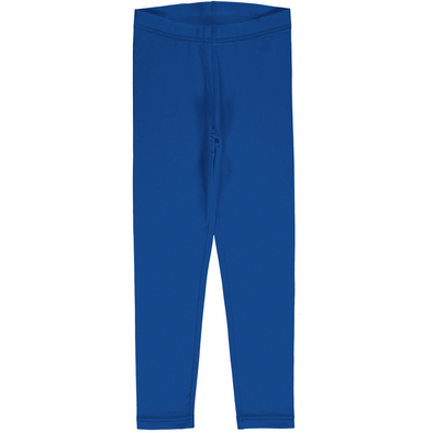 Maxomorra Blue Organic Cotton Leggings