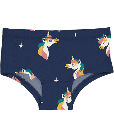 Maxomorra Unicorn Organic Cotton Hipster Briefs