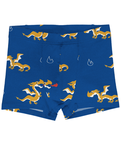 Maxomorra Dragon Organic Cotton Boxer Shorts