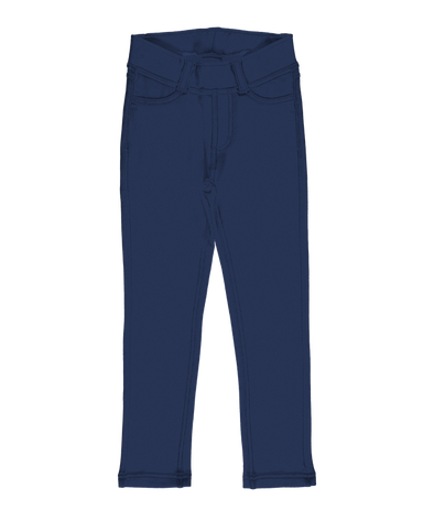 Maxomorra Navy Sweat Treggings