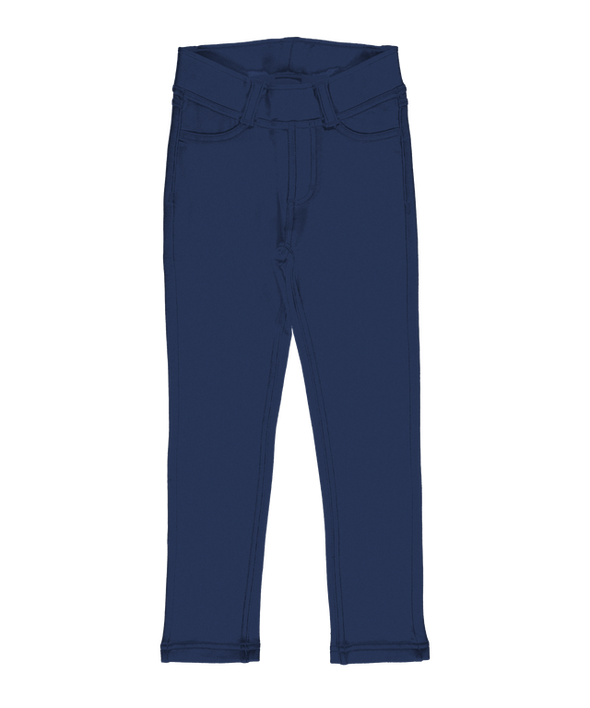 Maxomorra Navy Sweat Treggings