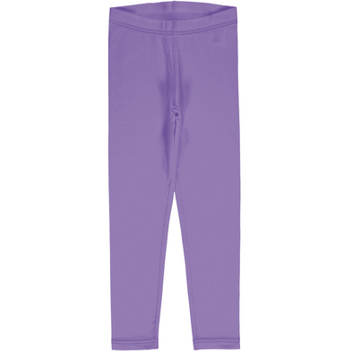 Maxomorra Purple Organic Cotton Leggings