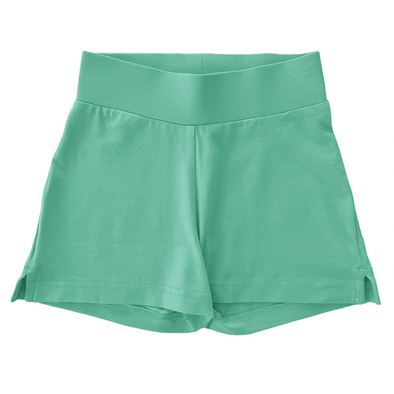 Maxomorra Green Organic Cotton Jersey Runner Shorts