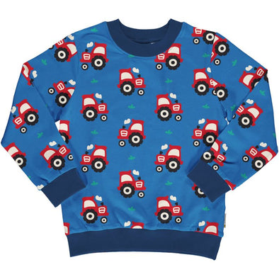 Maxomorra Classic Tractor Lined Sweater