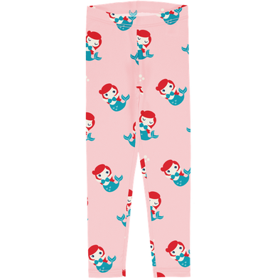 Maxomorra Mermaid Organic Cotton Leggings