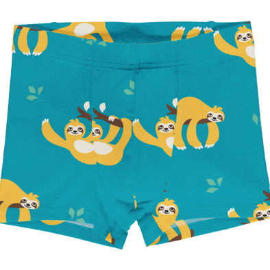 Maxomorra Sloth Organic Cotton Boxer Shorts