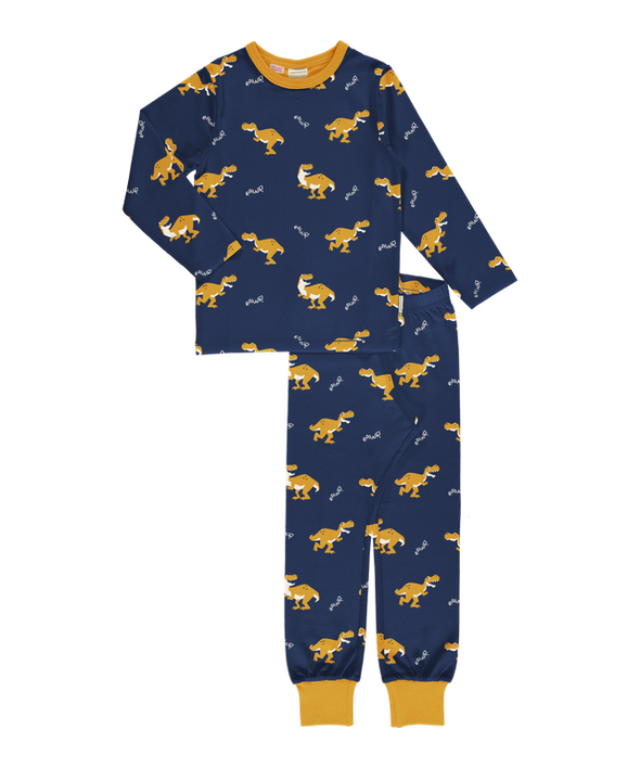 Maxomorra T-Rex Long Sleeved Pyjamas