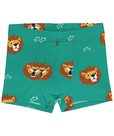 Maxomorra Lion Organic Cotton Boxer Shorts
