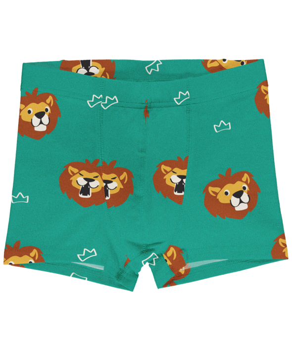 Maxomorra Lion Organic Cotton Boxer Shorts