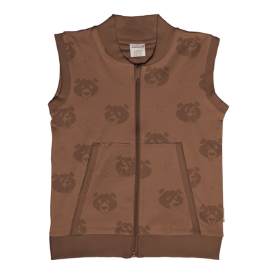 Maxomorra Mono Bear Lined Vest