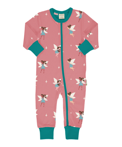 Maxomorra Fairy Long Sleeved Zip Rompersuit