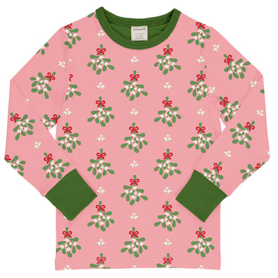 Maxomorra Mistletoe Organic Cotton Long Sleeved Top