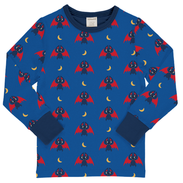 Maxomorra Bat Organic Cotton Long Sleeved Top