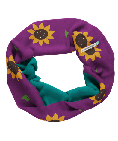 Maxomorra Sunflower Lined Tube Scarf