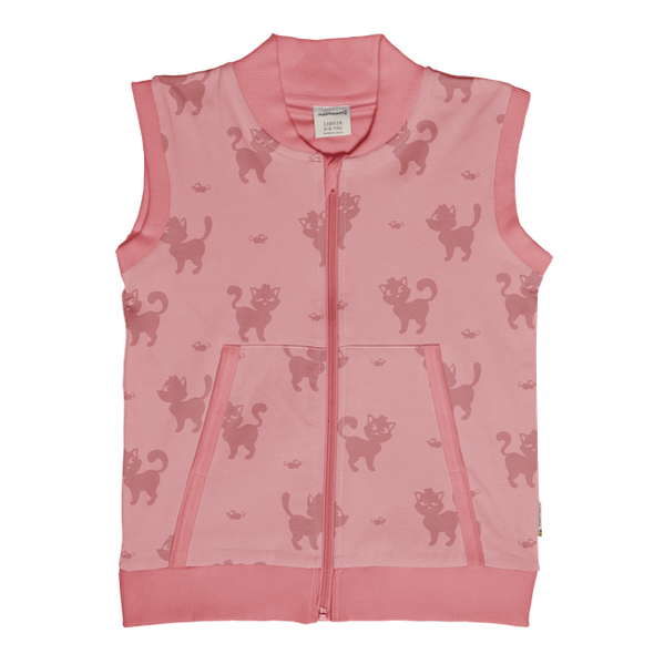 Maxomorra Mono Cat Lined Vest